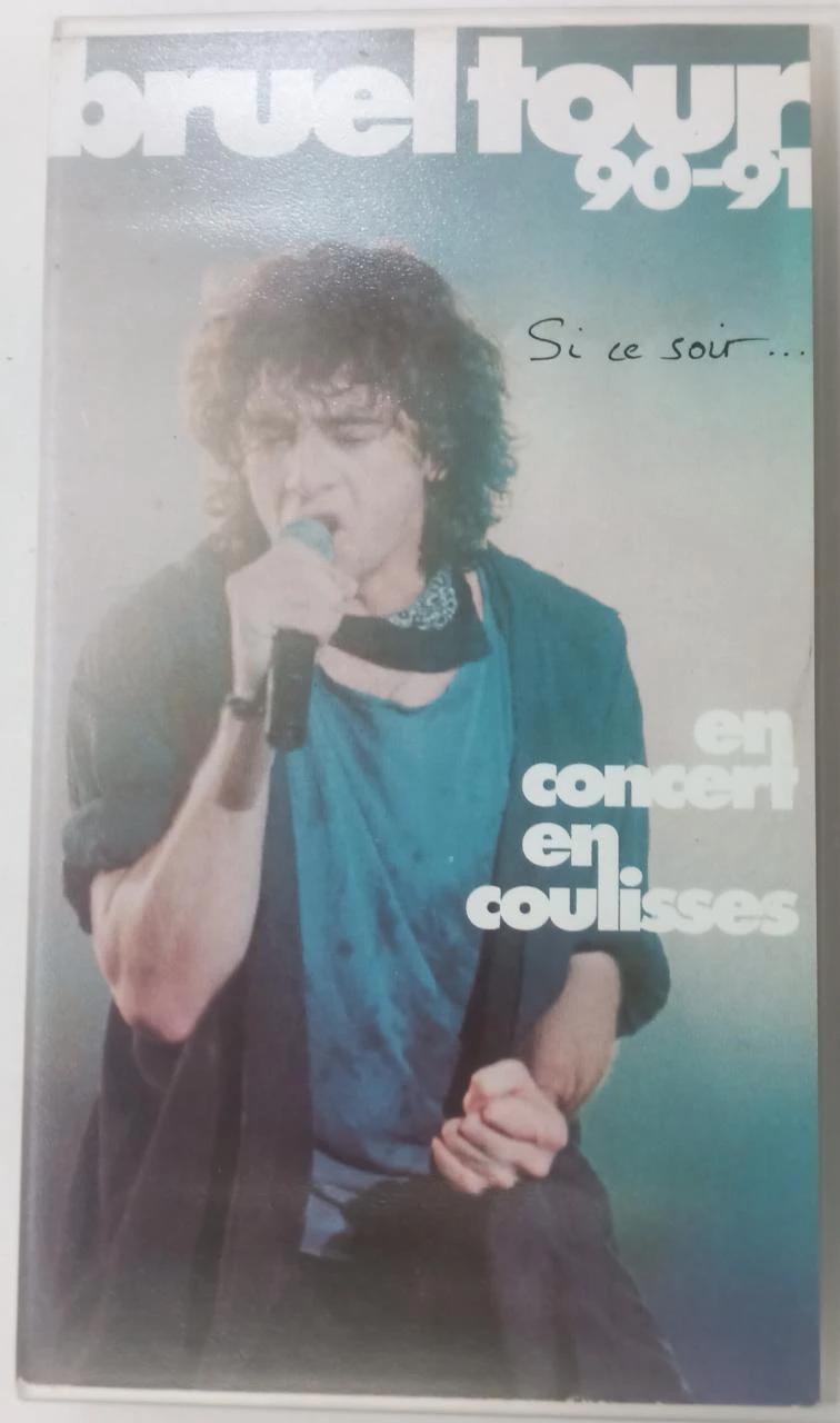 VHS Jacques Brel – Concert en coulisses – Jacques Brel